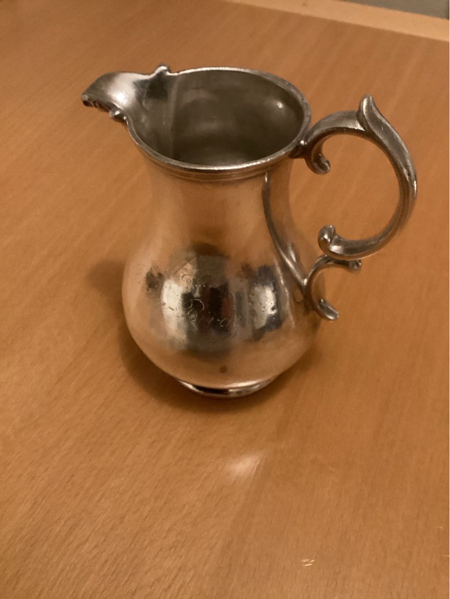Karaffen: Gebr. Hepp Milchkännchen Hotel Silber versilbert c.1924 – Gebraucht aus Nunningen von Vintage59 3