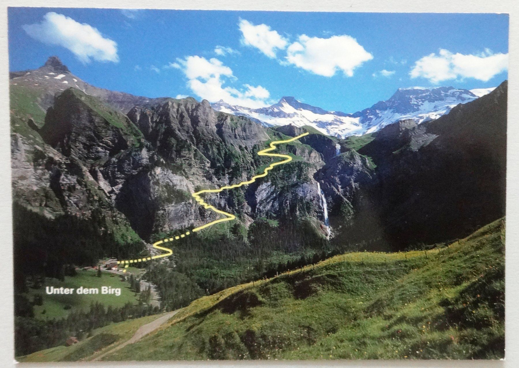 Cartes postales: Unter dem Birg bei Adelboden – D'occasion à Fétigny par Billy2miny