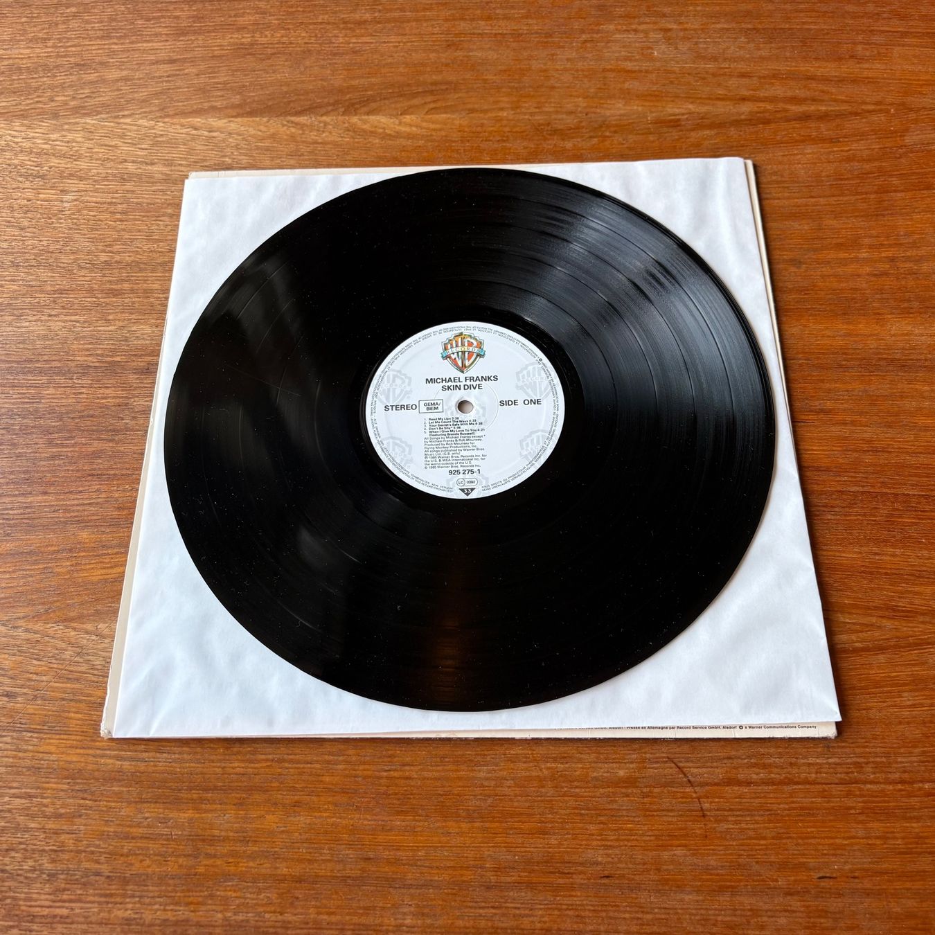 Dischi in vinile: Michael Franks – Skin Dive – Usato da Zürich venduto da gaal7 3