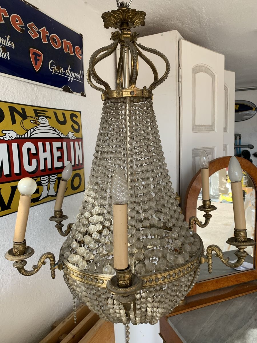 Lampen: Antiker Leuchter – Gebraucht aus Oberuzwil von Baer113 1