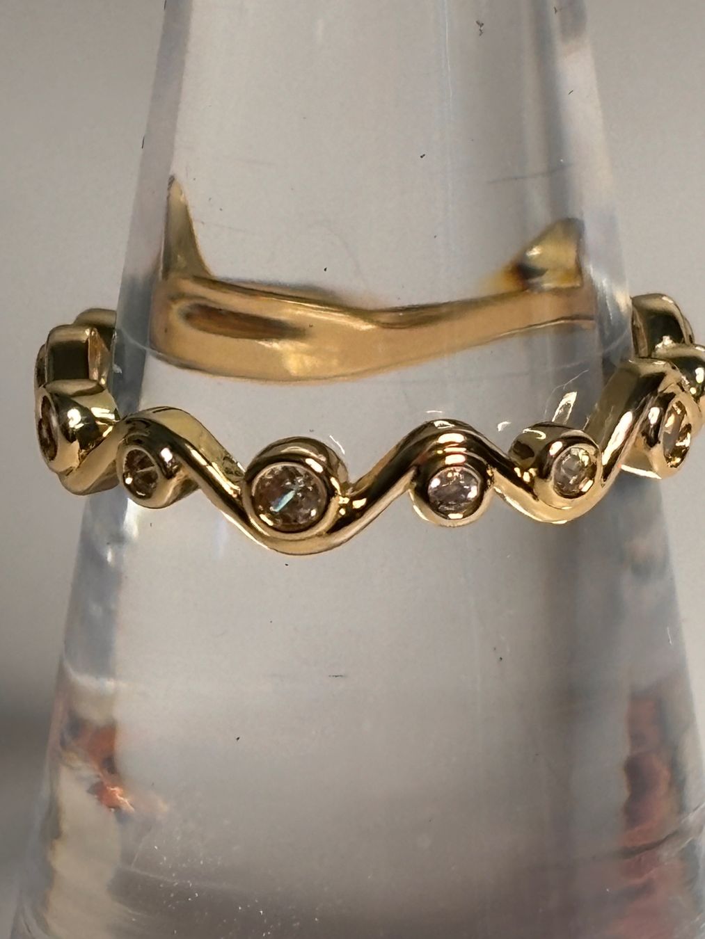 Anelli: Bague plaquée or ✨ – Nuovo (secondo la descrizione) da Lausanne venduto da mel2dreams 2