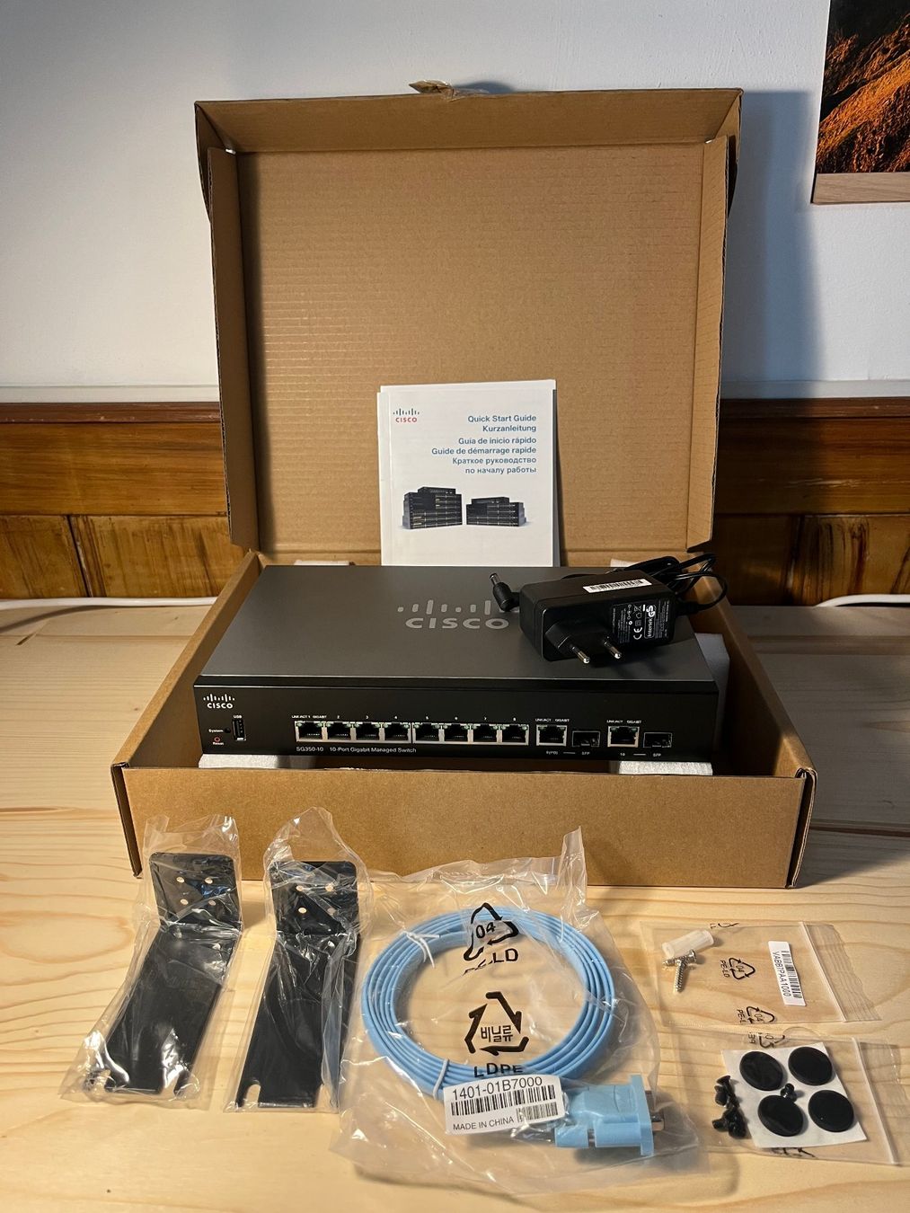 Cisco Modem & Router: Cisco SG350-10, Gigabit Managed Switch – Usato da Erlinsbach venduto da dingsda58 1