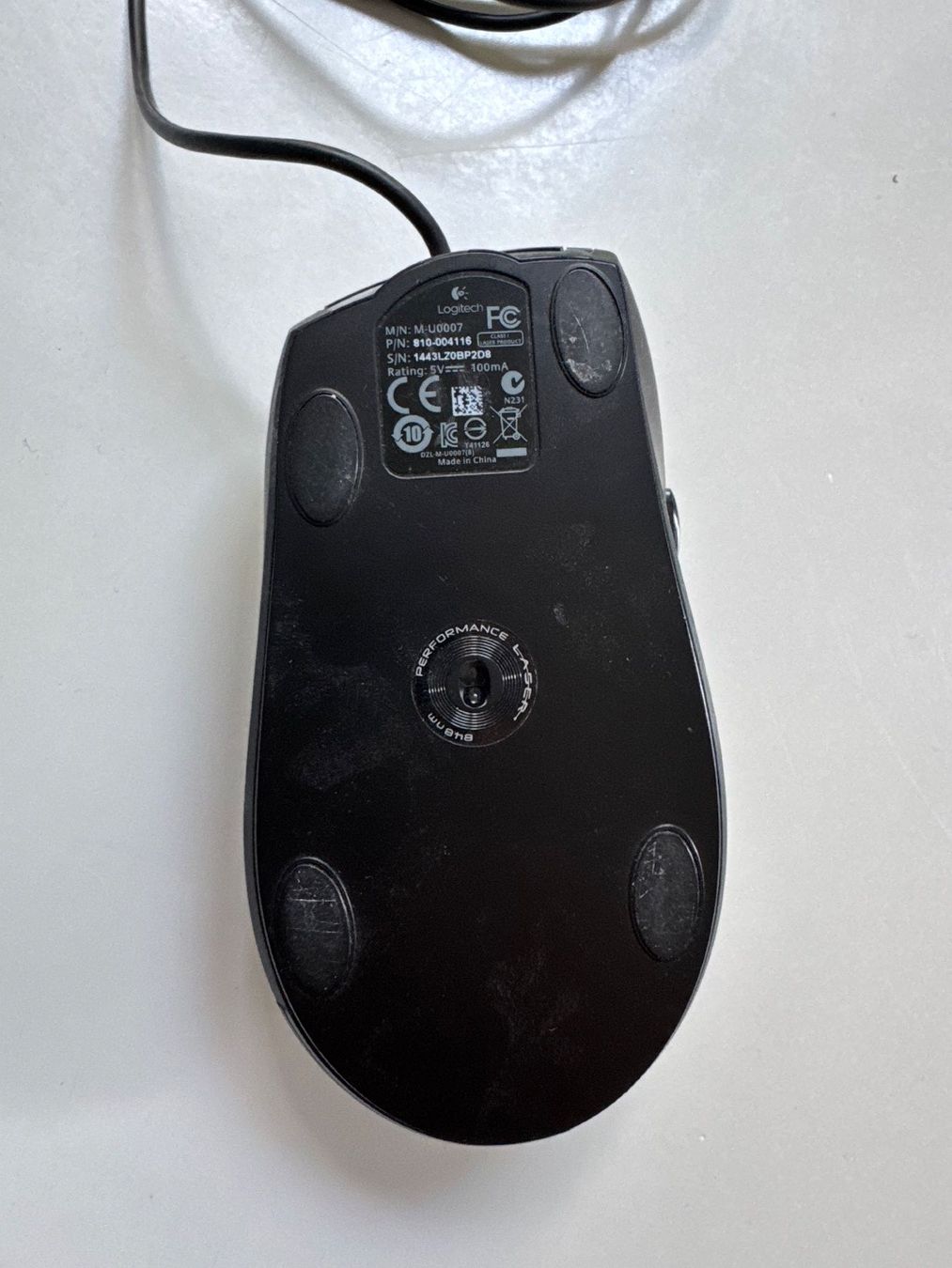 Logitech Maus: Logitech M500 Maus (Kabelgebunden) – Gebraucht aus Uster von Nyyk 2