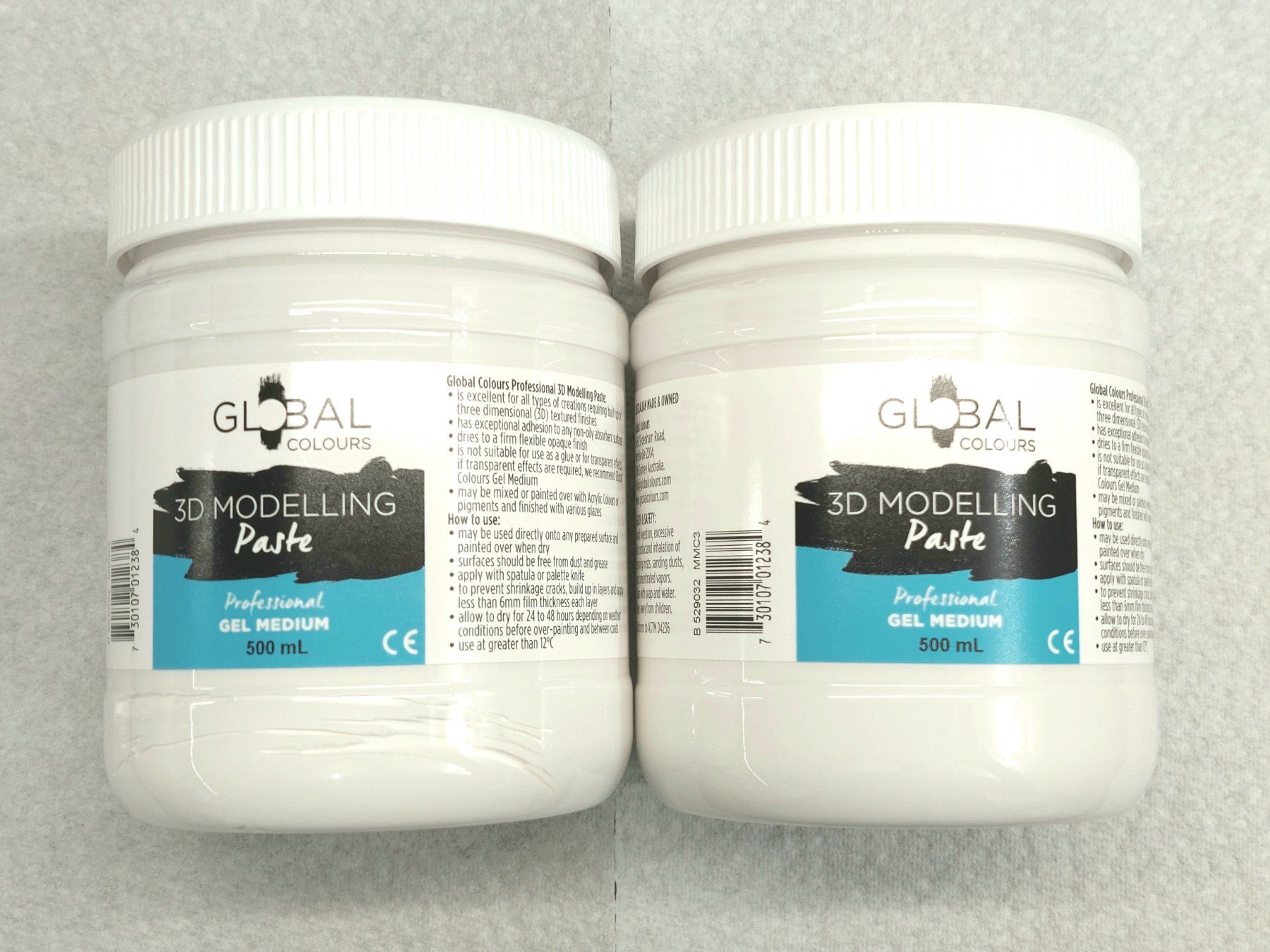 Colori: Global Colours modelling paste impasto 2x acrylic brand new – Nuovo e nell'imballaggio originale da Territet venduto da Meridius6