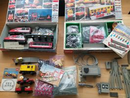 Grosses LEGO Eisenbahn Konvolut 12v 7740, 7745, 7735, 7822