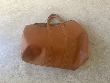 Louis Vuitton Alma Epi Tasche– Vintage – Braun/Cognac