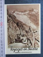 SAURER POSTAUTO CABRIO PASSSTRASSE GLETSCHER AK
