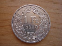 (C1) 1 Franken 1899 VZ
