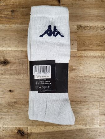 3x Kappa Sportsocken Weiss 42-44 ***NEU&OVP***