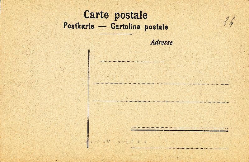 Cartoline postali: Lugano - via Canova + c1910 – Usato da Emmenbrücke venduto da teestube 1