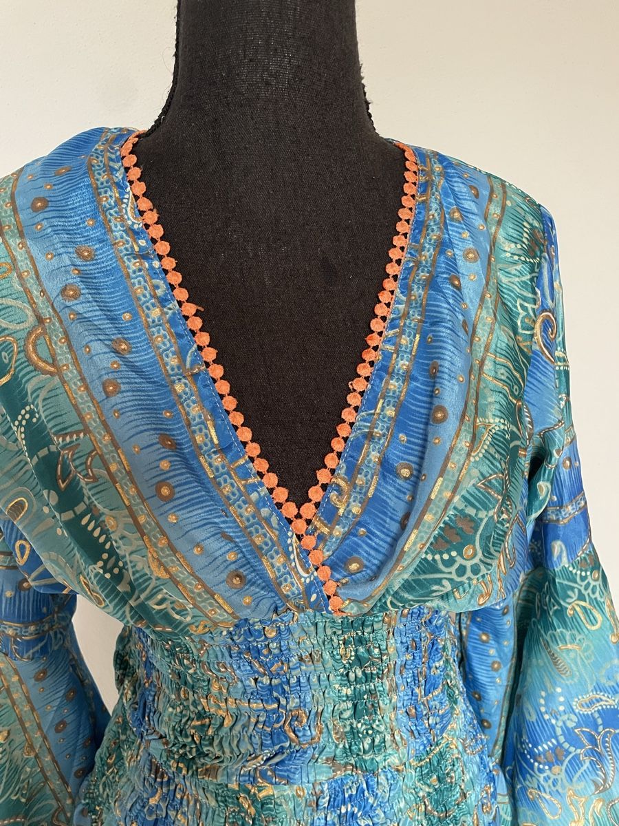 Kleider: Bohobluse und Hosenrock aus Seide – Neu (gemäss Beschreibung) aus Sigriswil von ck56 5