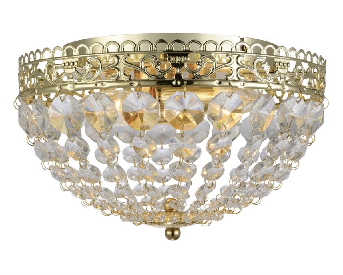 Lustres & lampes de plafonds: Deckenleuchte goldfarben, dimmbar – D'occasion à Bern par Photosimone