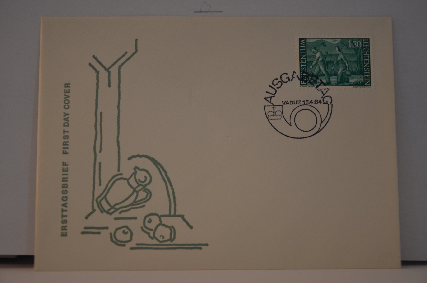 Tutti i francobolli: Fürstentum Liechtenstein FDC FL 15.04.1964 Vaduz – Nuovo (secondo la descrizione) da Wetzikon ZH venduto da bausie