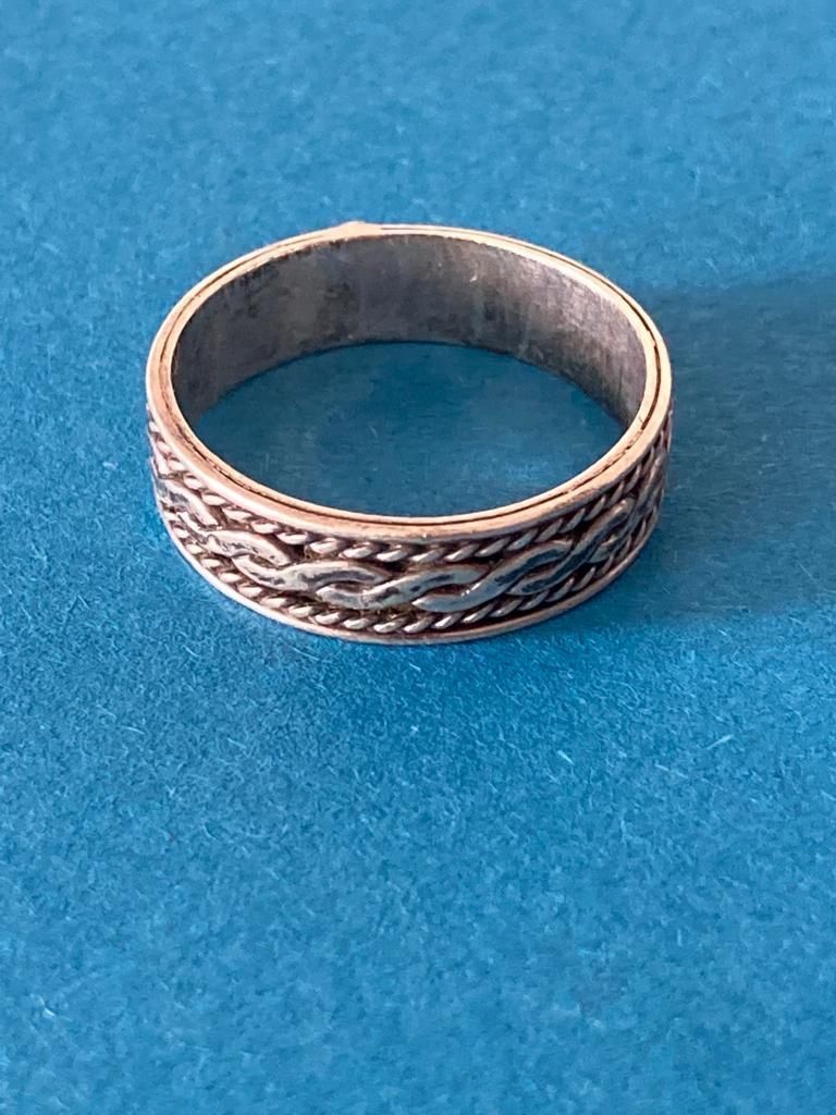 Anelli: Silberring zopfdesign schmal (58) – Usato da Laufen venduto da Futuremarket 8