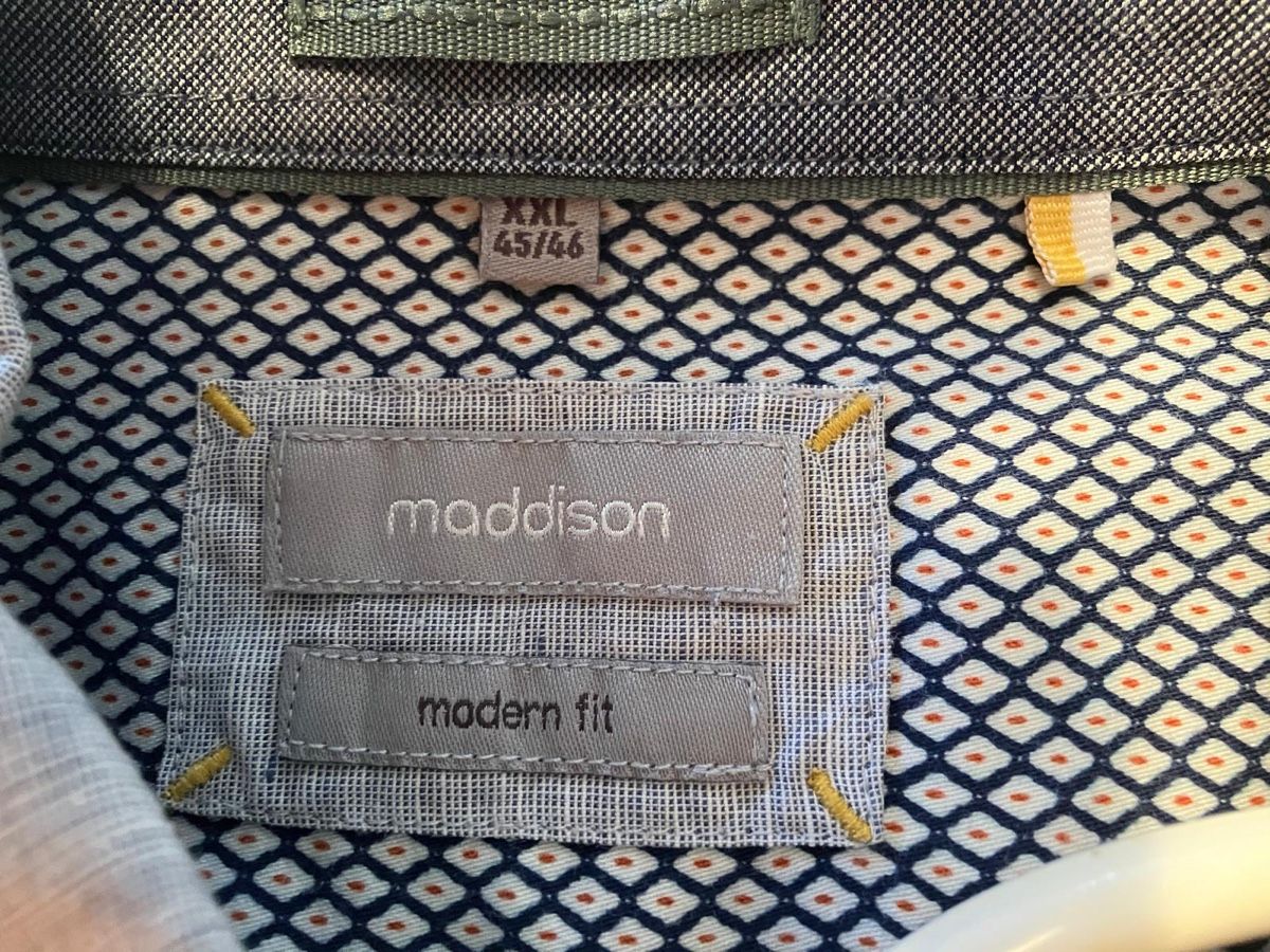 Maddison Camicie: Maddison Hemd Kurzarm, Gr. XXL, Neuwertig – Nuovo (secondo la descrizione) da Einsiedeln venduto da zue_82pm 3