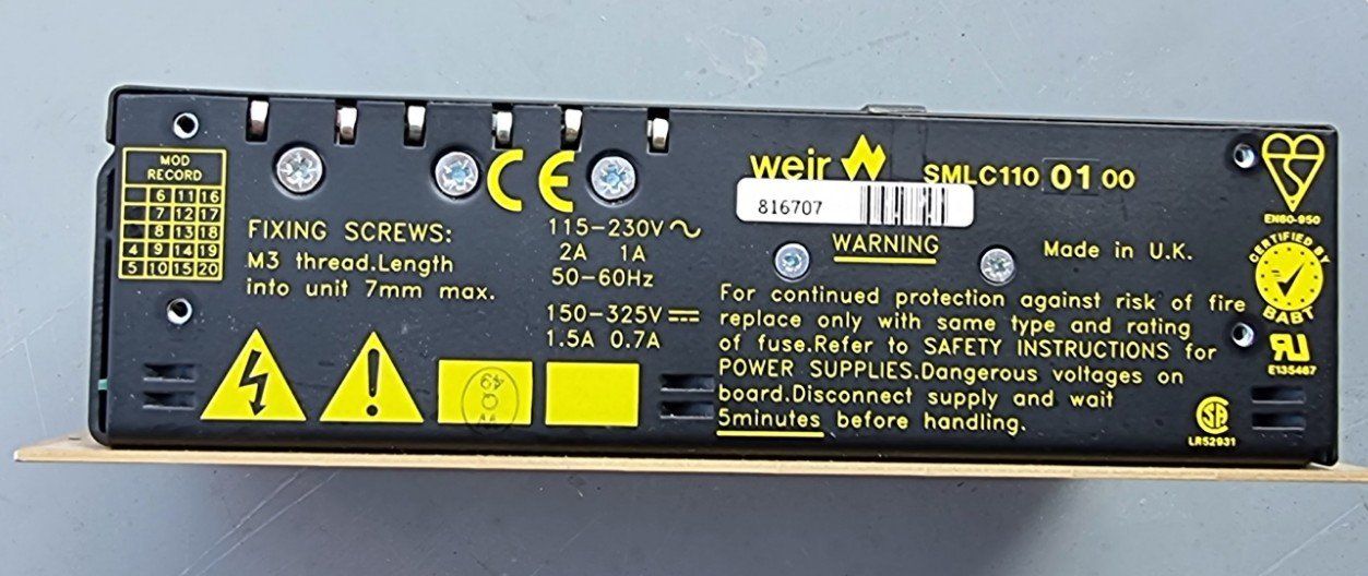 Stromzufuhr: Weir SMC-L110 Netzteil – Gebraucht aus Zuzgen von ricard11 1