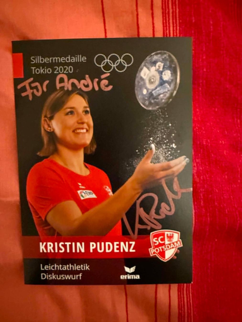 Autogramme: Kristin Pudenz Autogrammkarte – Gebraucht aus Rüschlikon von andi_841