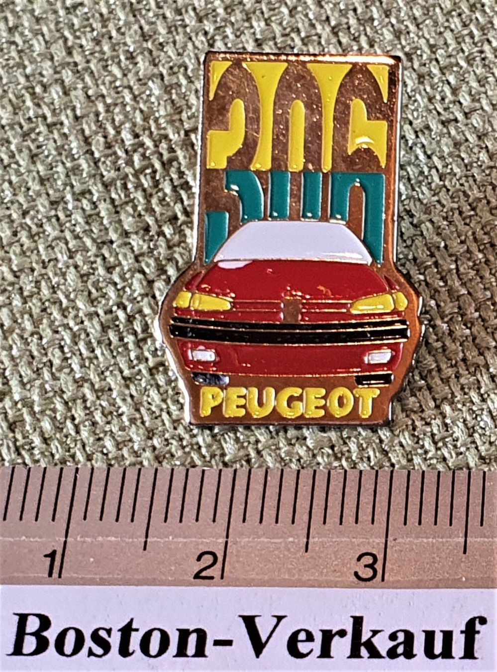 Pins: B392 - Pin Peugeot 306 – Gebraucht aus Reinach BL von Boston-Verkauf 1