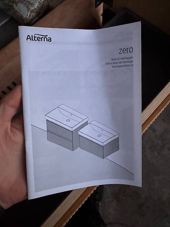 Alterna Mobili per bagno: Alterna Zero Waschtisch Unterbau 96.5cm – Usato da Amsoldingen venduto da Nicu9991 2