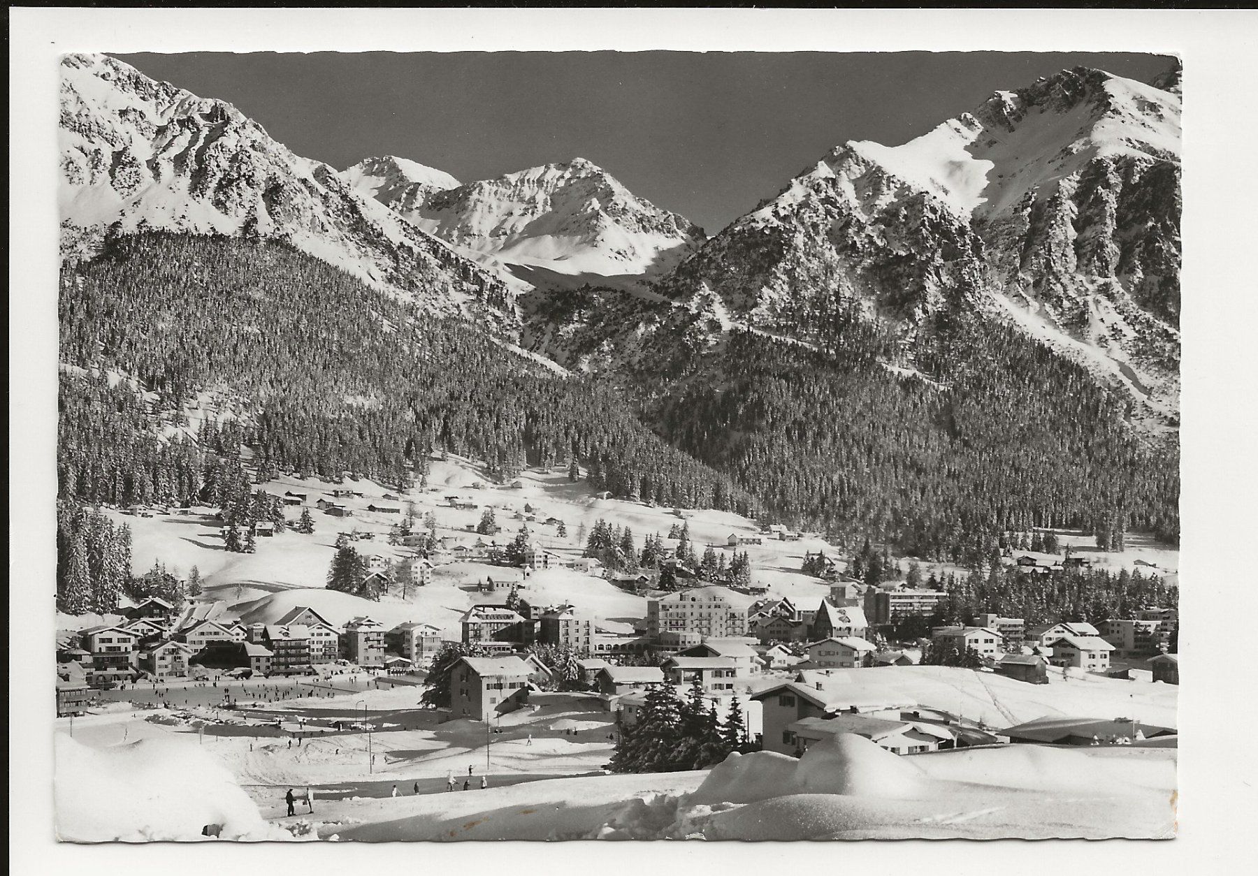 Cartoline postali: AK ca.1965 Lenzerheide im Winter – Usato da Greifensee venduto da 315WDO