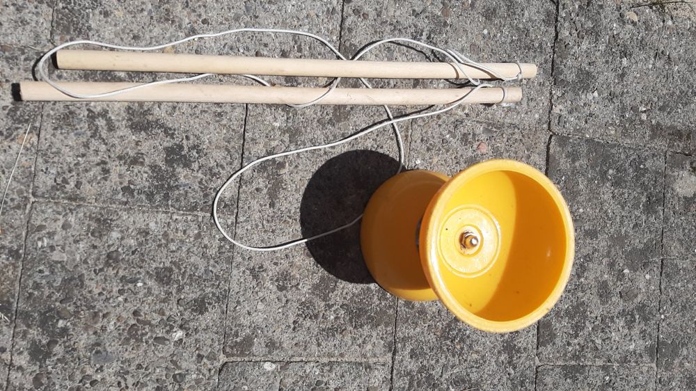 Eduplay Diabolo Spielzeug - Holz & Kunststoff Für Kinder Ab 3 Jahre