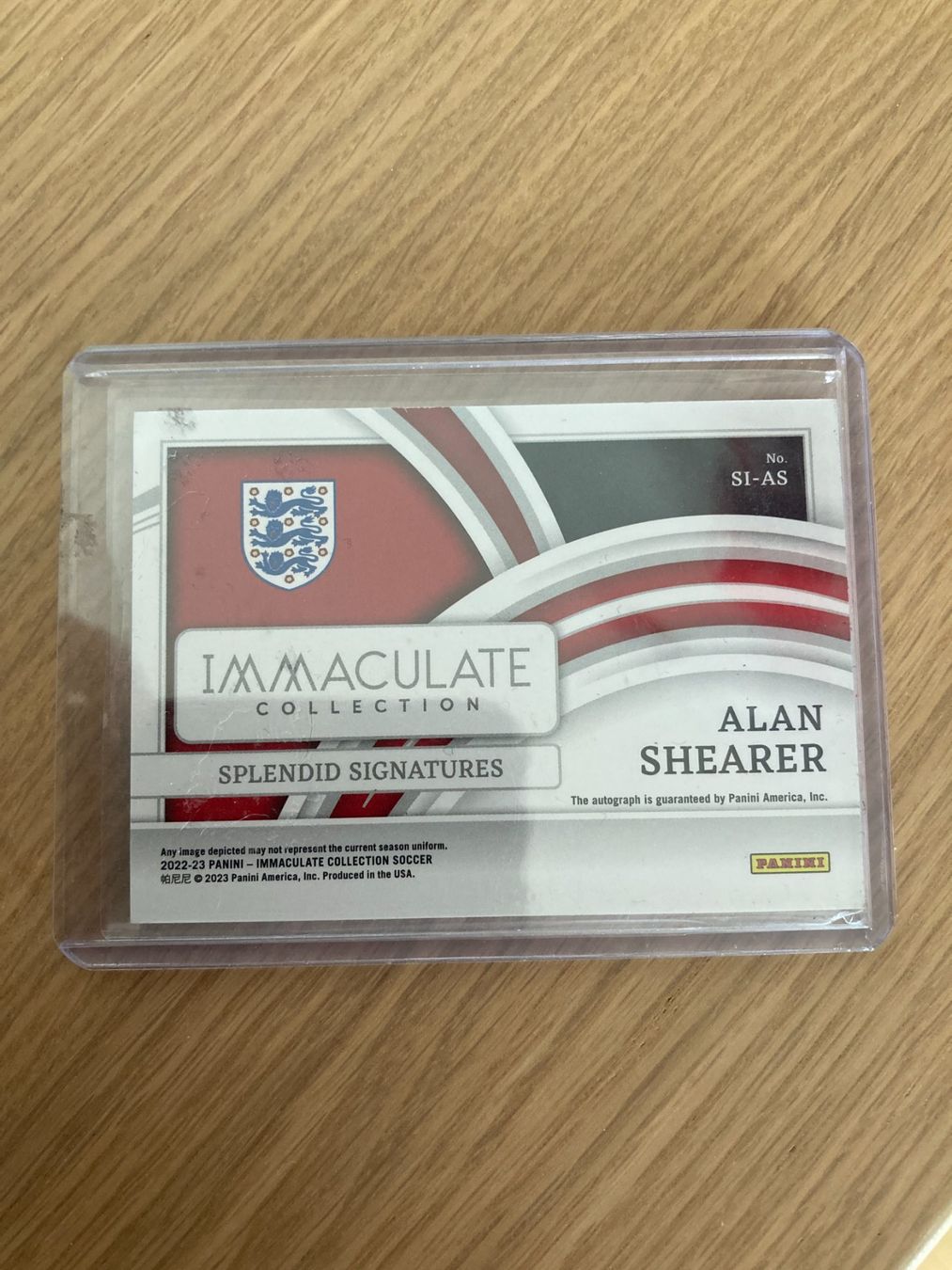 Panini Cartes à collectionner: Panini Immaculate 2022-2023 - Alan Shearer Auto /73 – Neuf (Voir description) à La Tour-de-Peilz par Tyalos_Cards 1