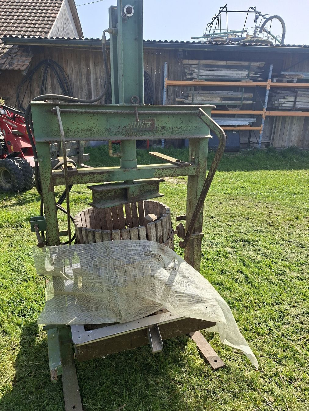 Bucher Tutte le macchine: Mostfritz Hydraulisch.Trauben und Obstpresse – Usato da Rüfenach AG venduto da sch_p8zw 2