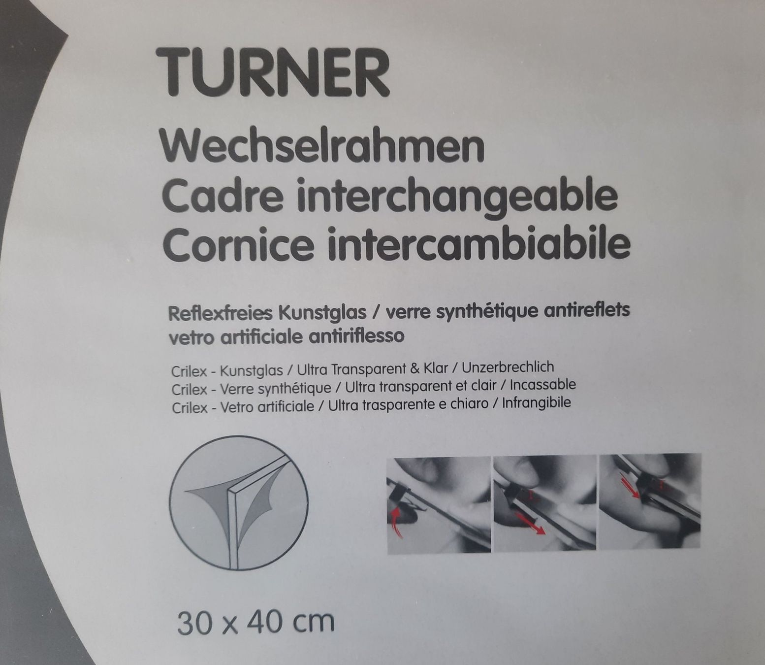 Cornici: 2 Stk. Wechselrahmen ohne Rand – Nuovo (secondo la descrizione) da Illnau venduto da Flomi75 2