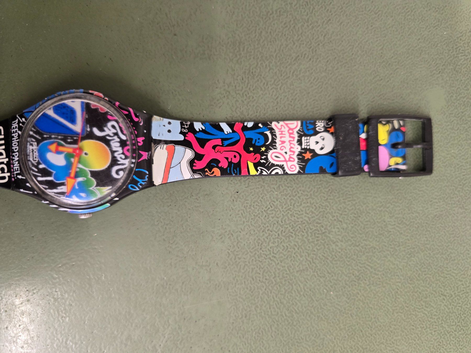 Swatch Orologi: Swatch  MOVING BEAT GB239 avec pile neuve – Usato da Tramelan venduto da Nirdan 1