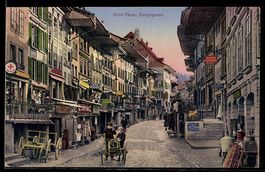 AK Thun, Partie in der Hauptgasse