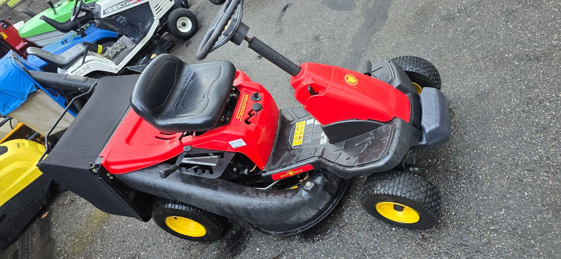 Tagliaerba: Wolf Scooter Rasentraktor, – Usato da Rain venduto da Fafan069 2