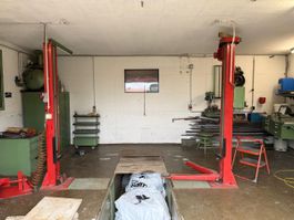 2 Säulen Hebebühne, Säulenlift Birkenbeul 7,2To
