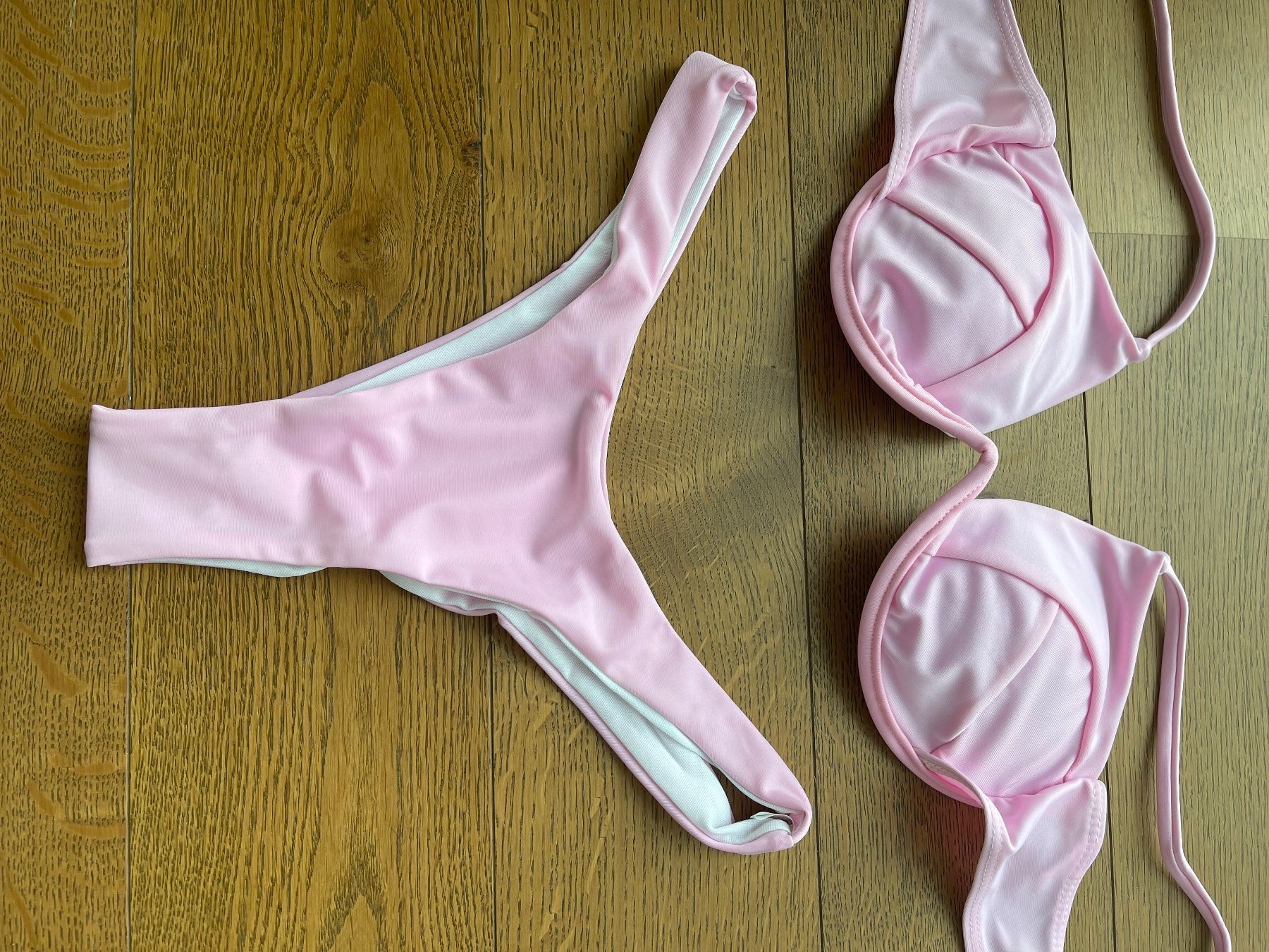 Costumi da bagno & Bikini: Neu Rosa Bikini High-Waist Gr M – Usato da Bassersdorf venduto da Sandy456 2