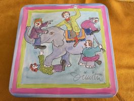 Boîte Kambly édition limitée Dimitri les clowns rare! (54)