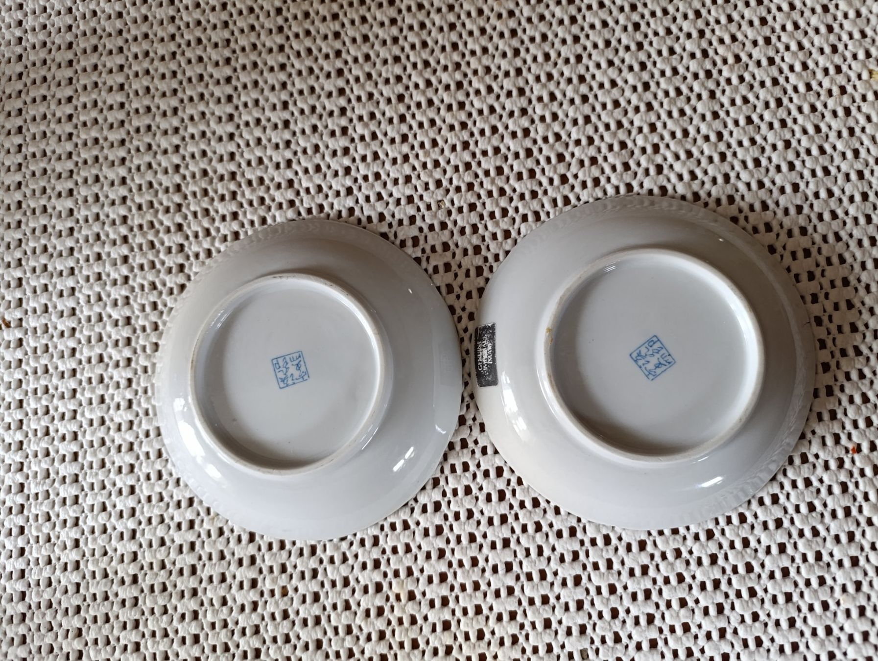 Piatti: 2 original IMARI Zierteller – Usato da Rüthi (Rheintal) venduto da marycsipet 2