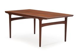 Dänischer MidCentury Teak Esstisch Johannes Andersen 60s