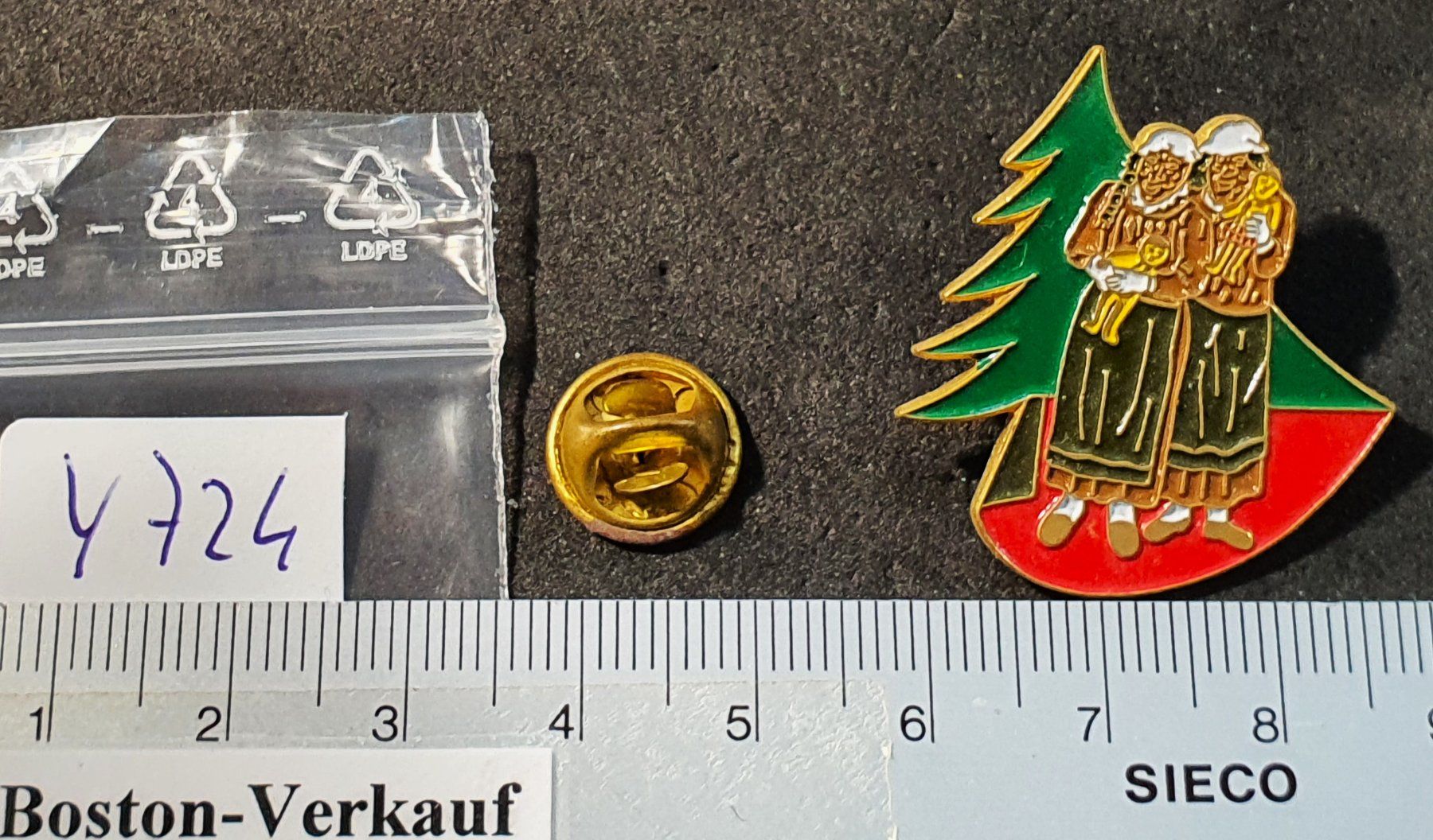 Placchette & Badge: Y724 - Pin Hänsel & Gretel oder so... – Usato da Reinach BL venduto da Boston-Verkauf 1
