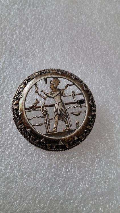 HERREN 925 STERLINGSILBER EIS KUBISCH ZIRKONIA ÄGYPTISCHE