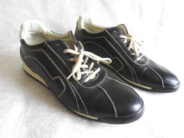 Ferragamo Sport Leather Leder Schuhe NP:960.- grösse 42