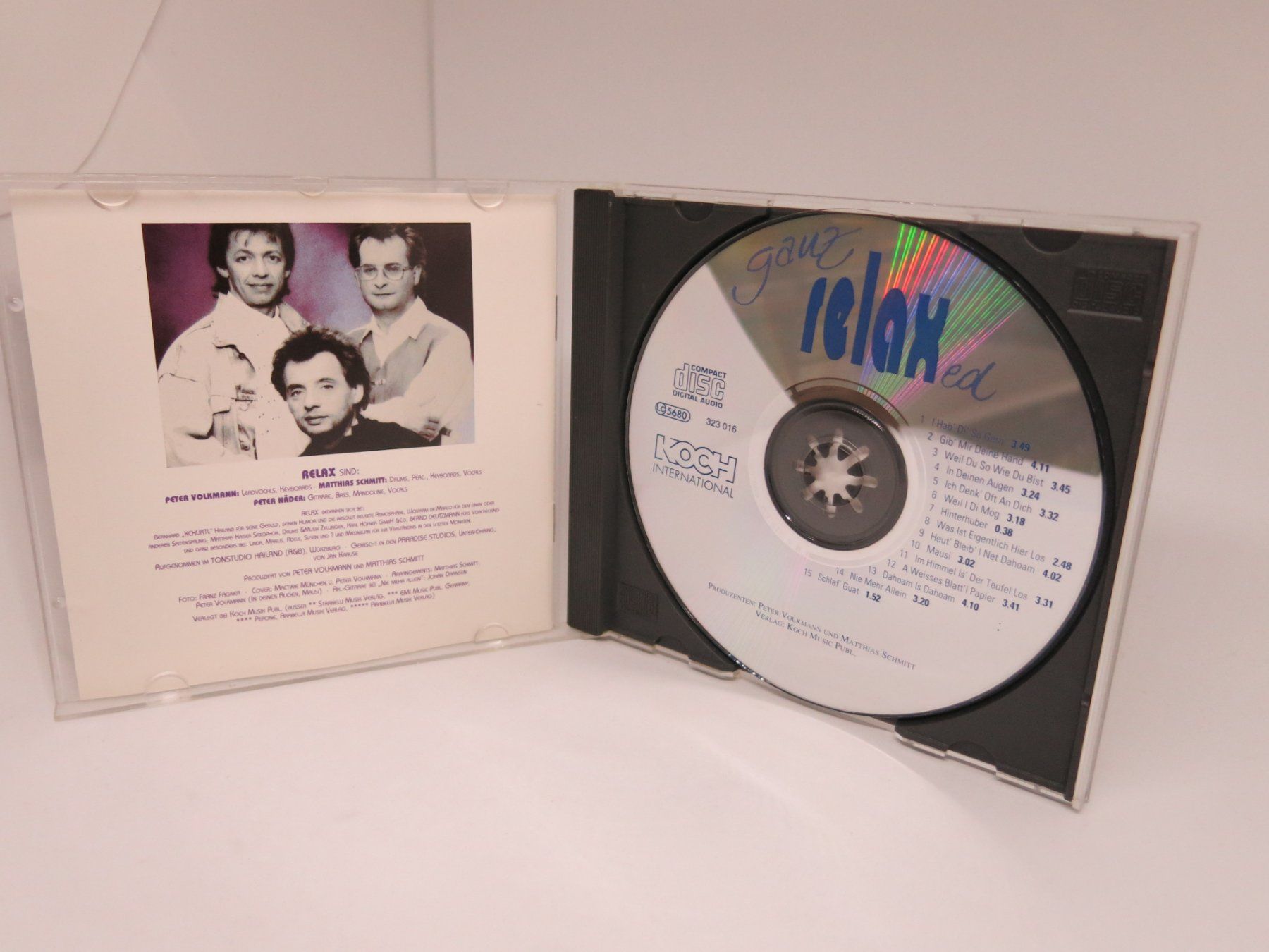 CD: CD: Relax – Ganz Relaxed – Usato da Ernetschwil venduto da luisvonerni 1