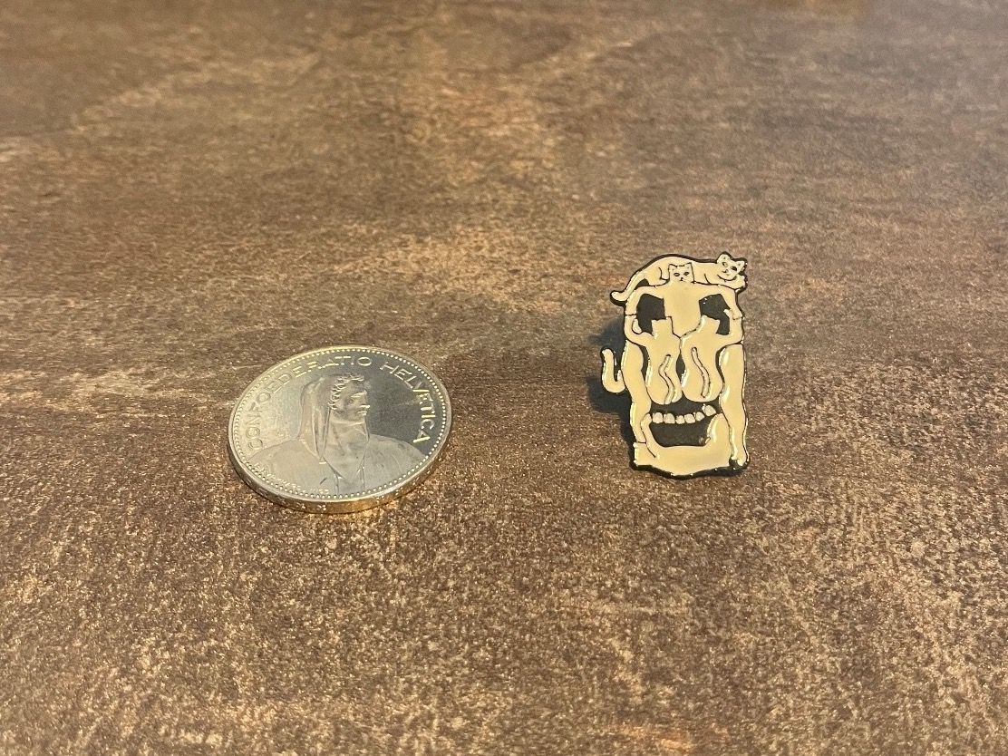 Plaquettes & Badges: Ripndip Cat skull Pin – D'occasion à Biel/Bienne par bas_c8yf 1