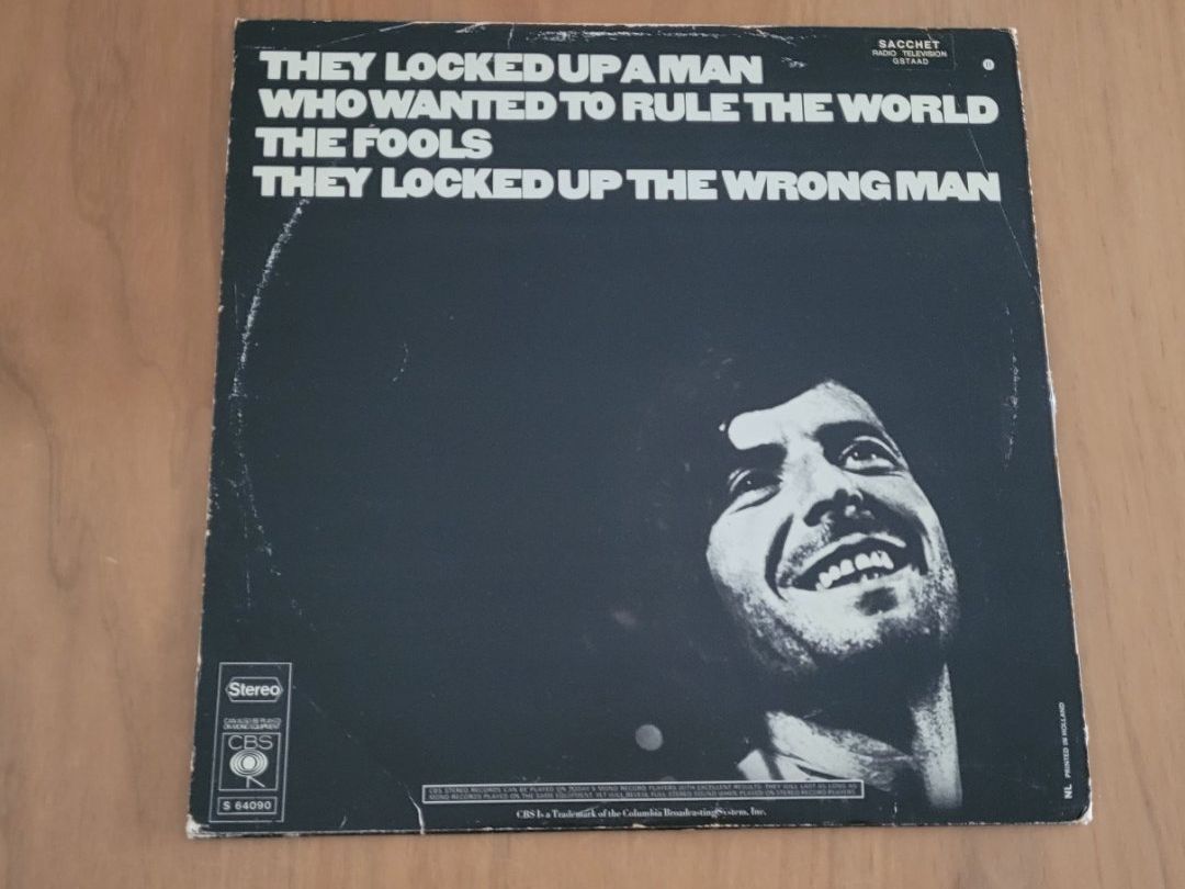 Vinyles: LP  Leonard Cohen – D'occasion à Martigny par MZ-67 1