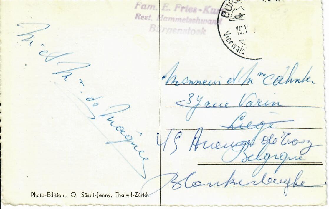 Cartoline postali: Luzern – Usato da Hochdorf venduto da Ziegel-16 1