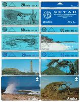 8 Telefonkarten Aruba
