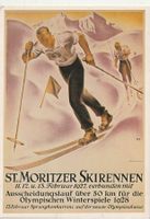 Werbekarte ST. Moritz