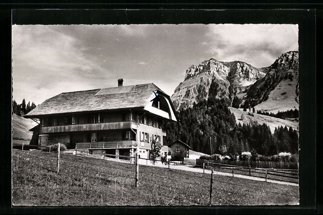 Cartes postales: AK Inner-Eriz, Post mit Hohgant – D'occasion à Berlin par bartko-reher
