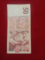 50 Tschechische Kronen Banknote