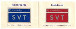 2 Taxcards Jahreskarte SVT 1994 im Folder ungebr.