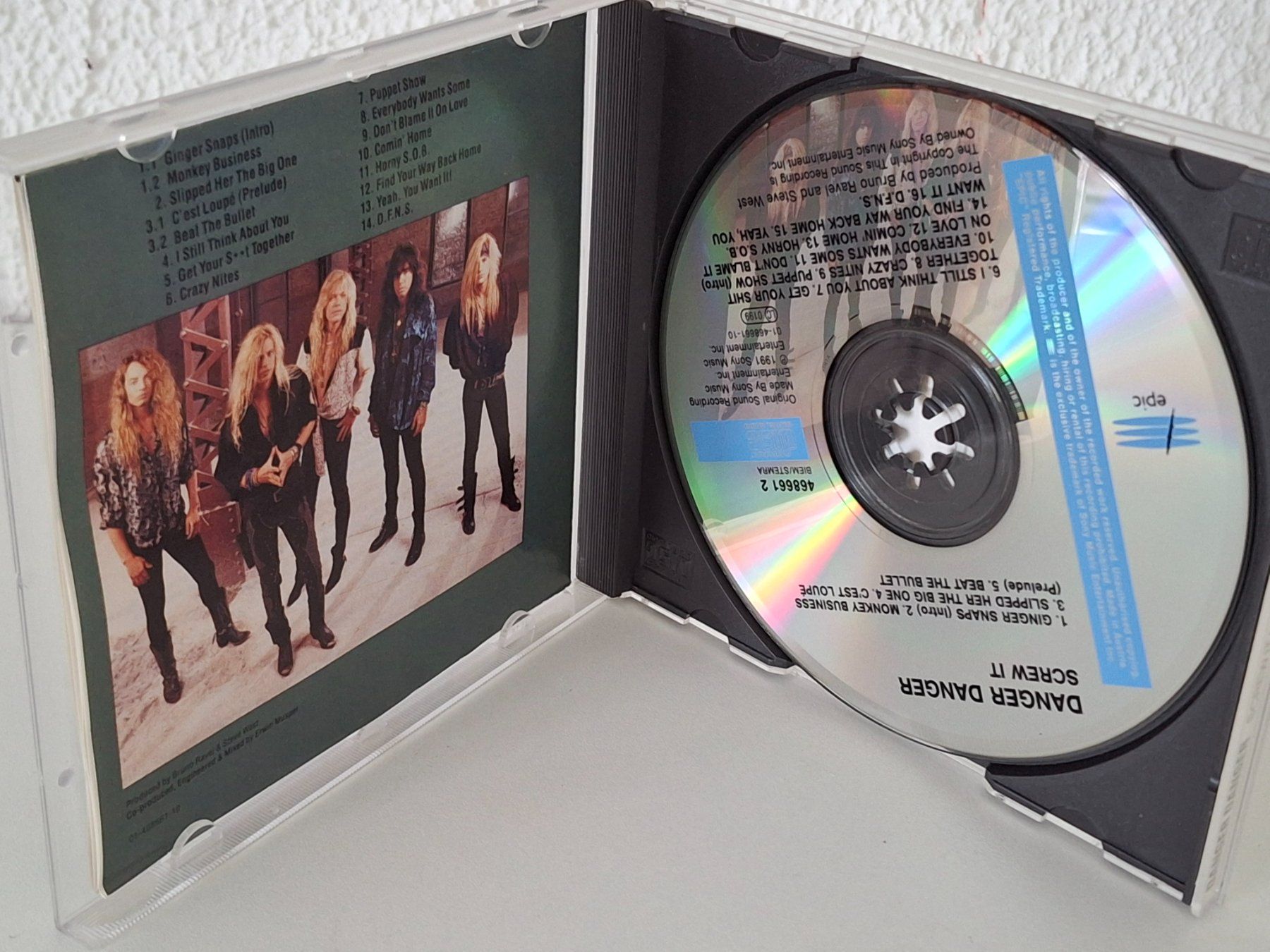 CD: CD Danger Danger - Screw It!  - Hard Rock  seltene CD – Usato da Aarberg venduto da Jackup1 2