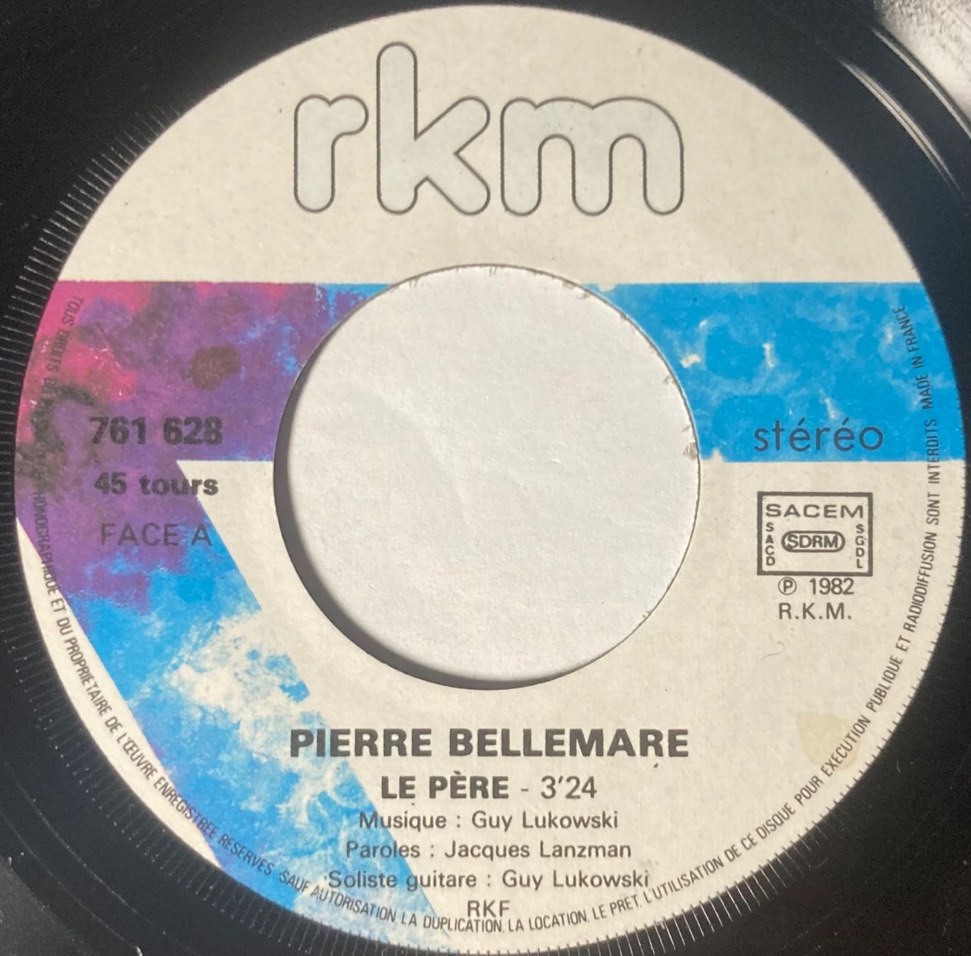 Schallplatten: PIERRE BELLEMARE - LE PÈRE – Gebraucht aus Poliez-Pittet von Newtown-Records 2
